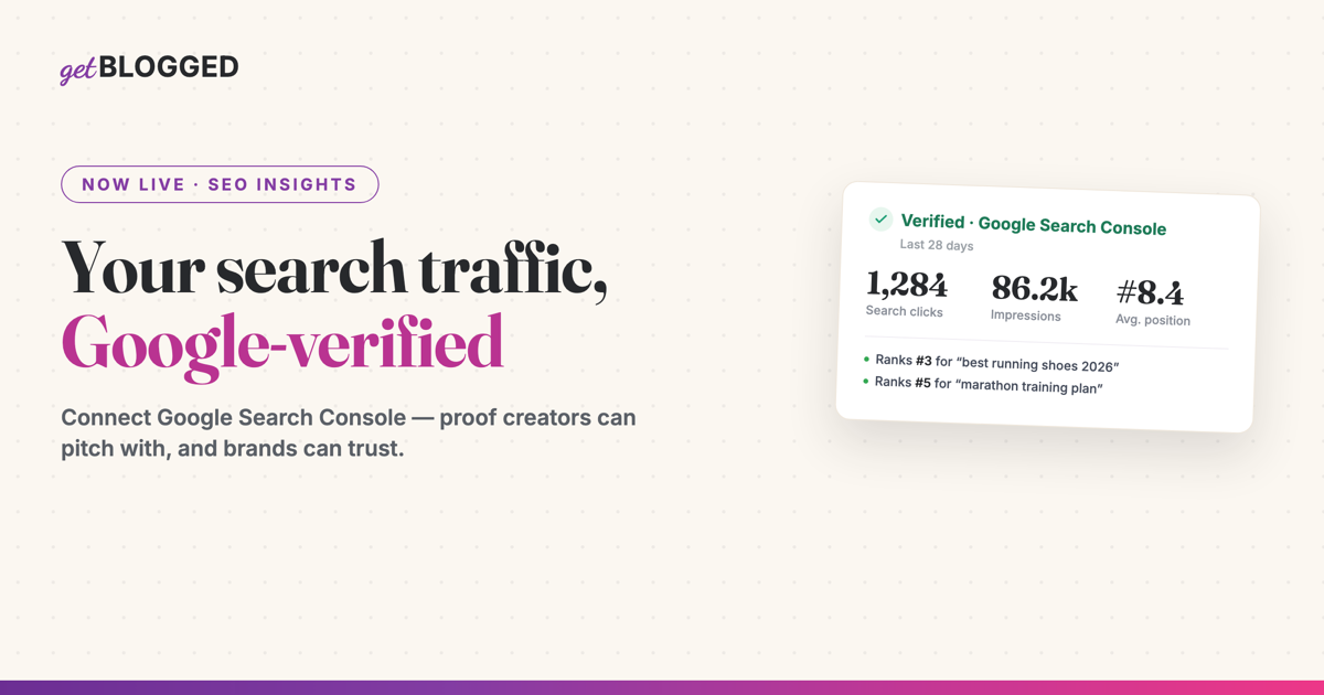 Connect Google Search Console